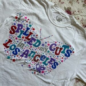 Olivia Rodrigo “Spilled My Guts in Los Angeles” LA Exclusive Tour Shirt